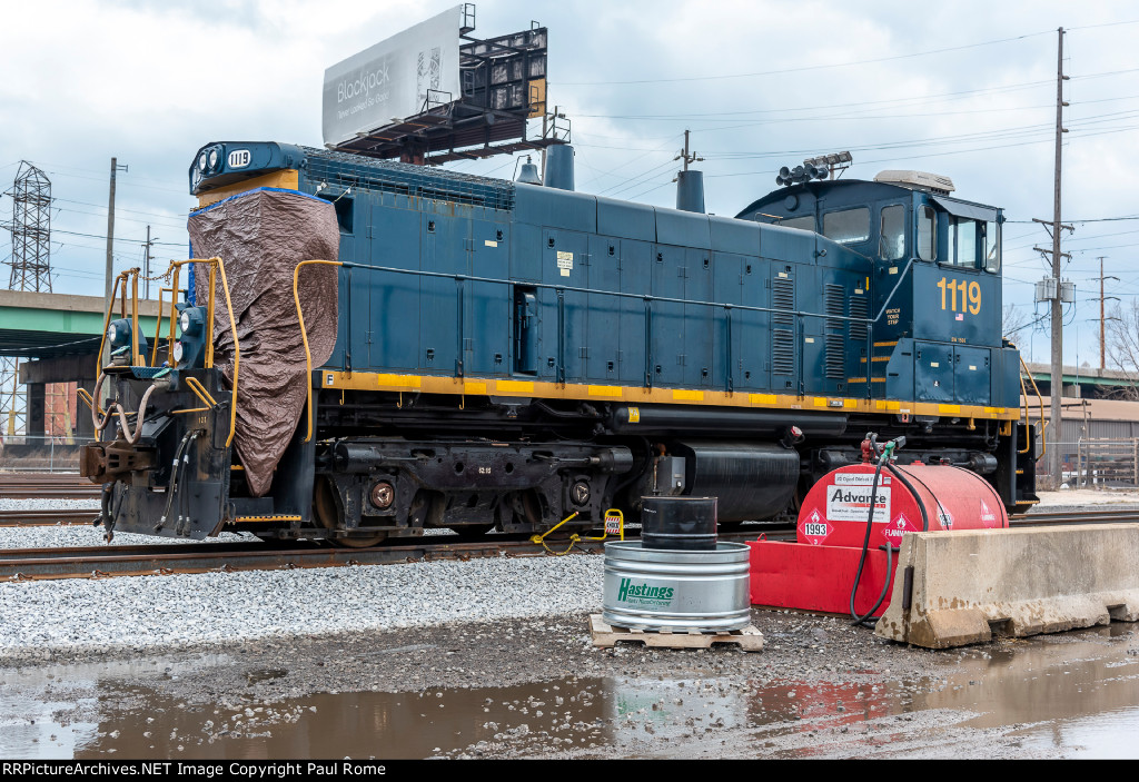 ECRT 1119, EMD SW1500, ex CSX 1119, ex LN 5019